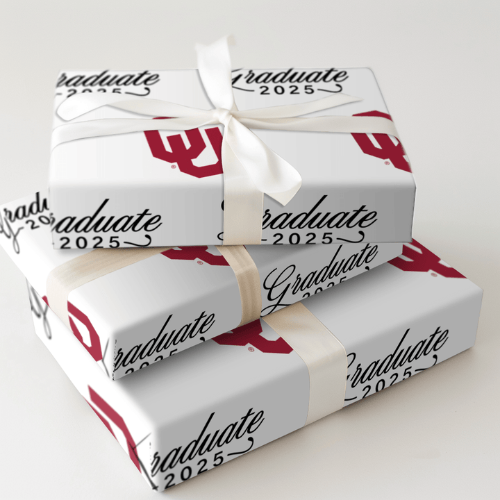 OU Graduate - Wrapping Paper - Aspen & Arlo