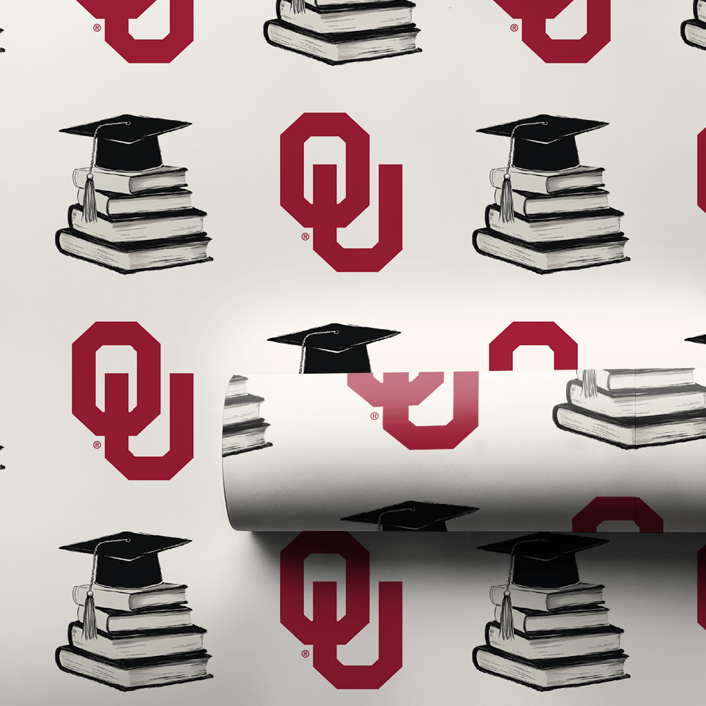 OU Scholar - Wrapping Paper - Aspen & Arlo