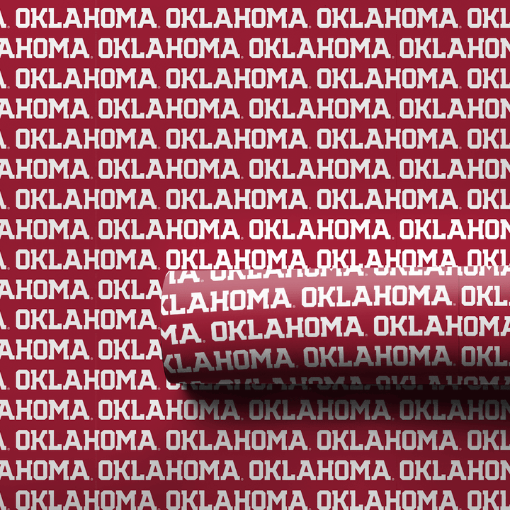 Crimson Sooner - Wrapping Paper - Aspen & Arlo