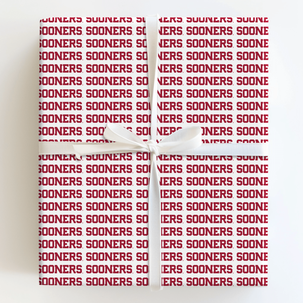 Sooner State of Mind - Wrapping Paper - Aspen & Arlo