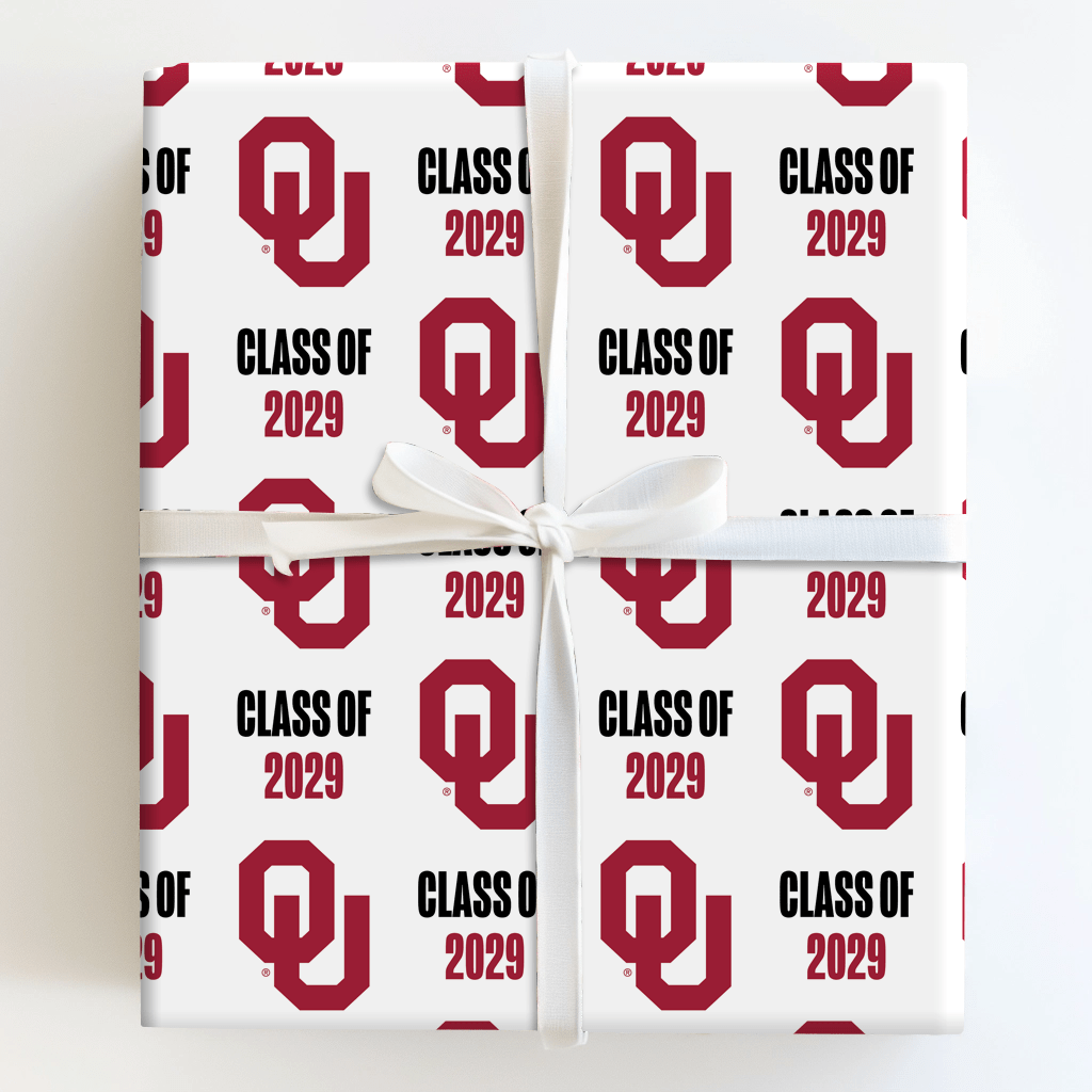 OU Class of 2029 - Wrapping Paper - Aspen & Arlo