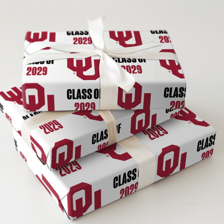 OU Class of 2029 - Wrapping Paper - Aspen & Arlo