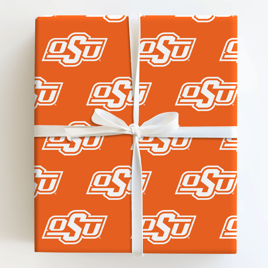 Orange Seal - Wrapping Paper - Aspen & Arlo