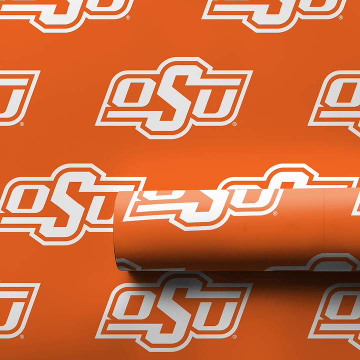 Orange Seal - Wrapping Paper - Aspen & Arlo