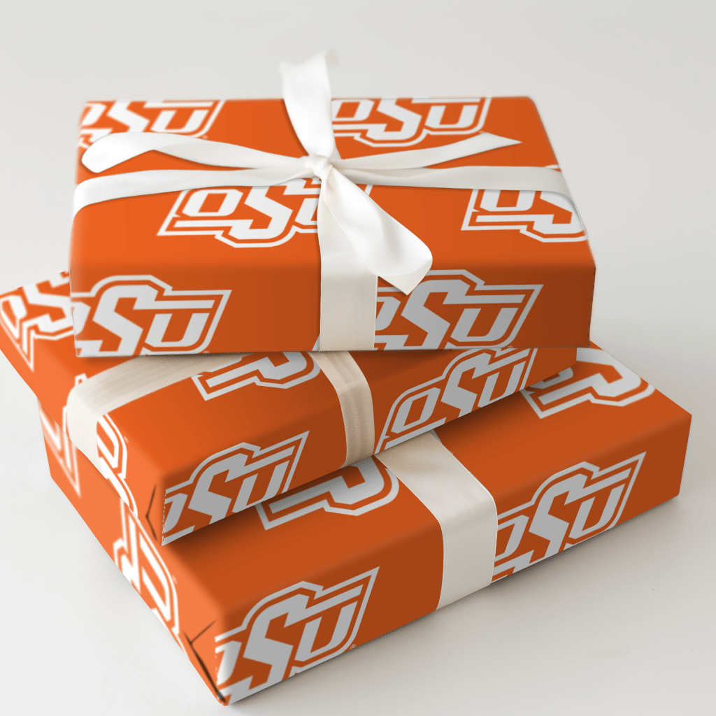 Orange Seal - Wrapping Paper - Aspen & Arlo
