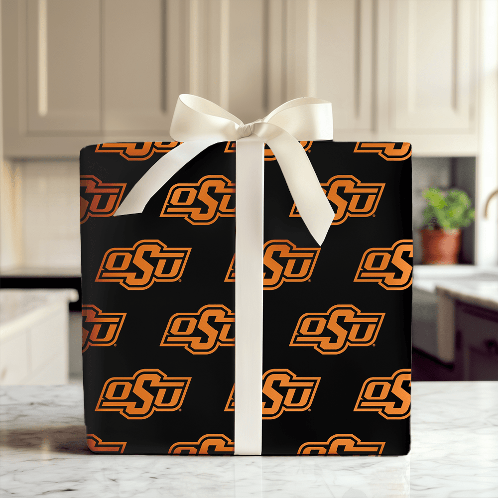 The O State Stamp - Wrapping Paper - Aspen & Arlo