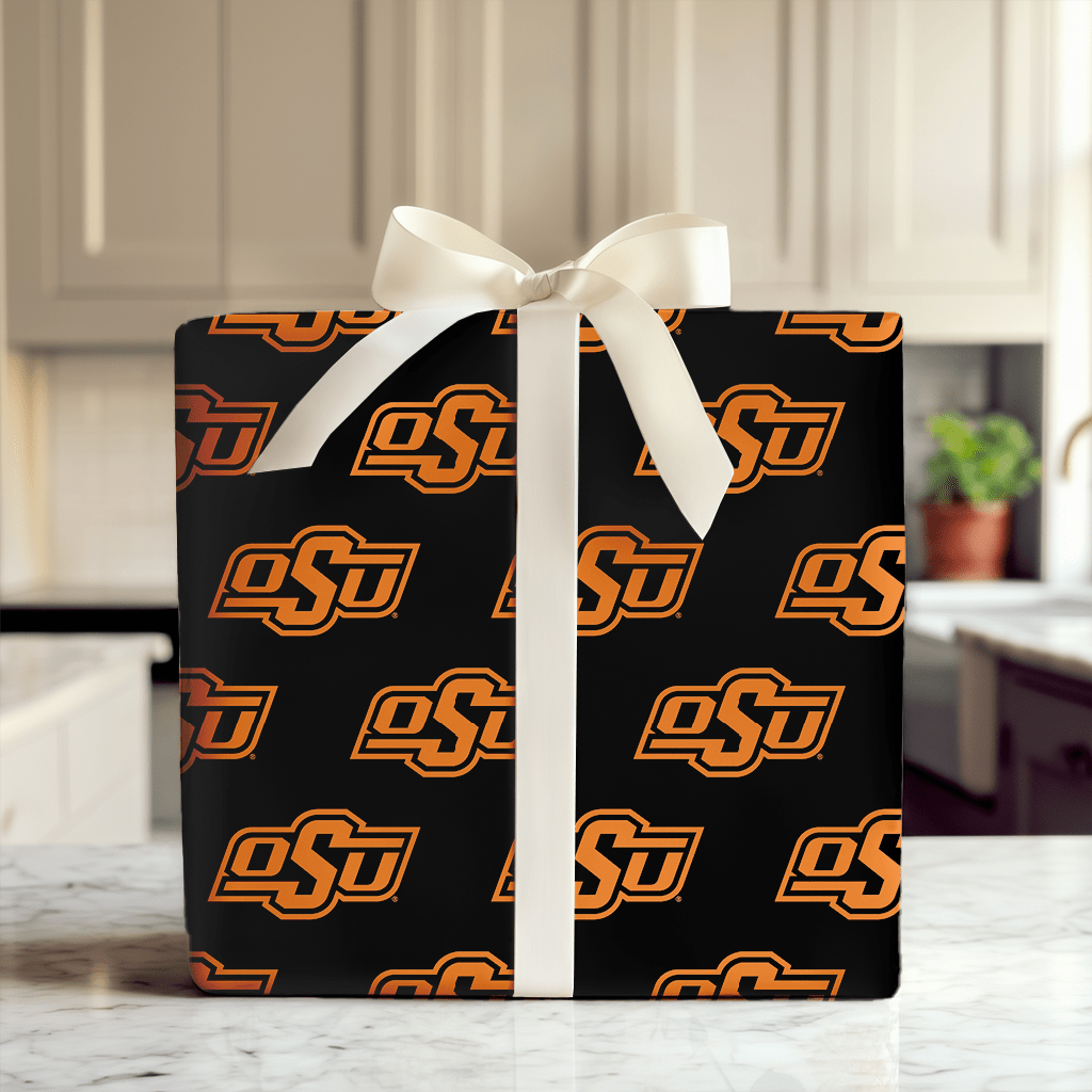 The O State Stamp - Wrapping Paper - Aspen & Arlo