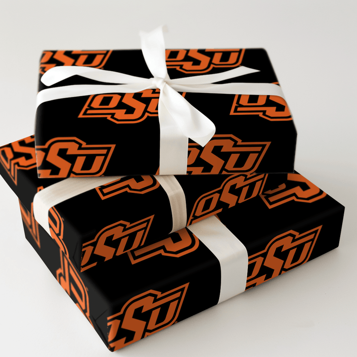 The O State Stamp - Wrapping Paper - Aspen & Arlo