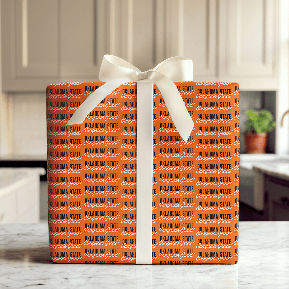 Congrats OSU Grad - Wrapping Paper - Aspen & Arlo