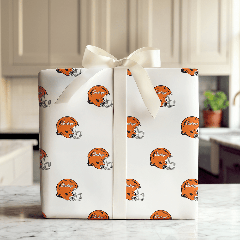 Cowboy Helmet - Wrapping Paper - Aspen & Arlo