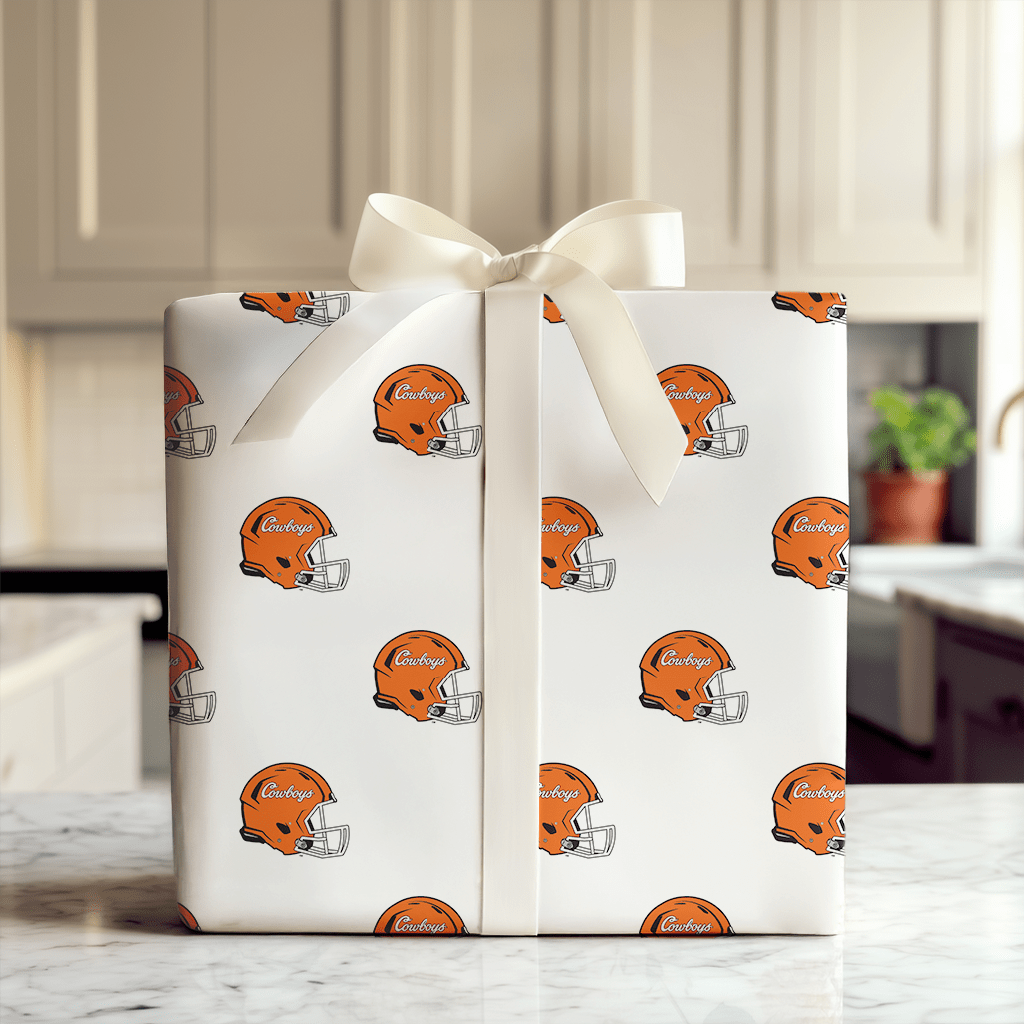 Cowboy Helmet - Wrapping Paper - Aspen & Arlo