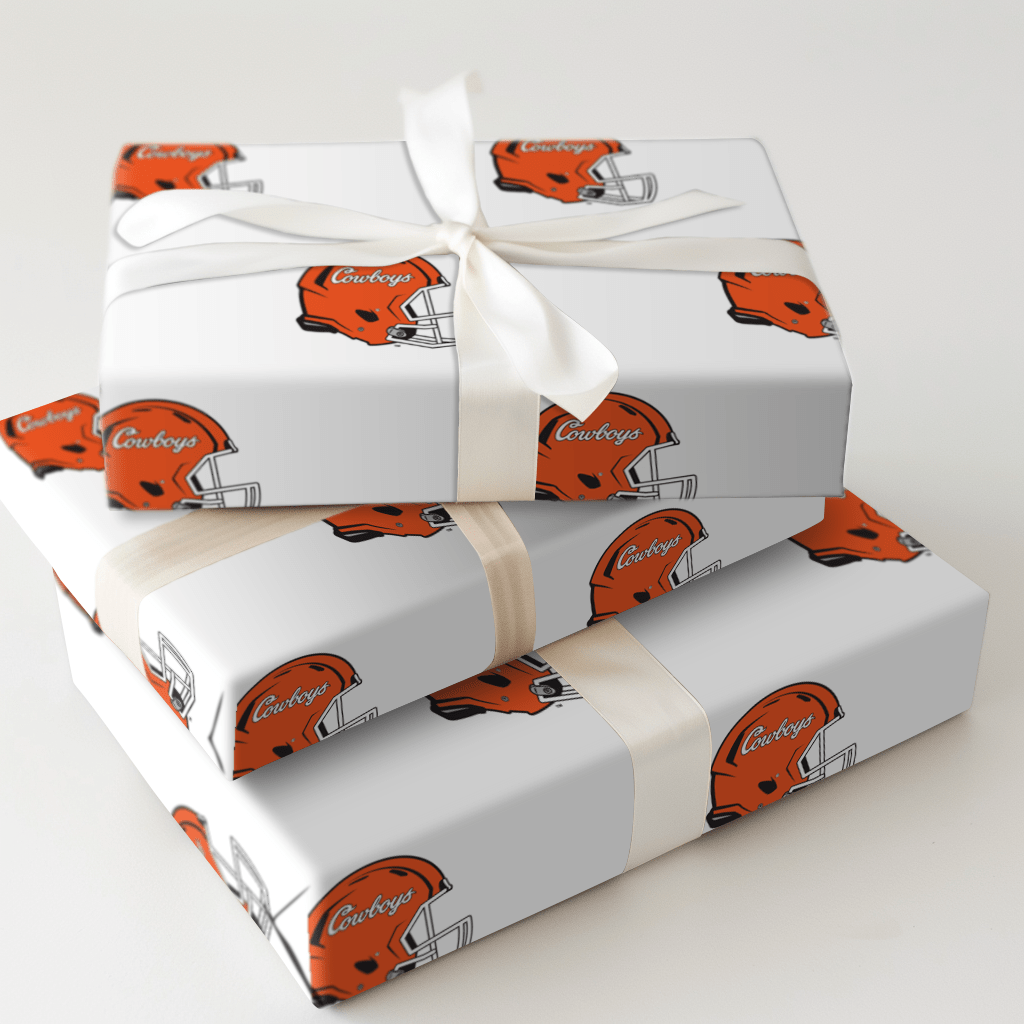 Cowboy Helmet - Wrapping Paper - Aspen & Arlo