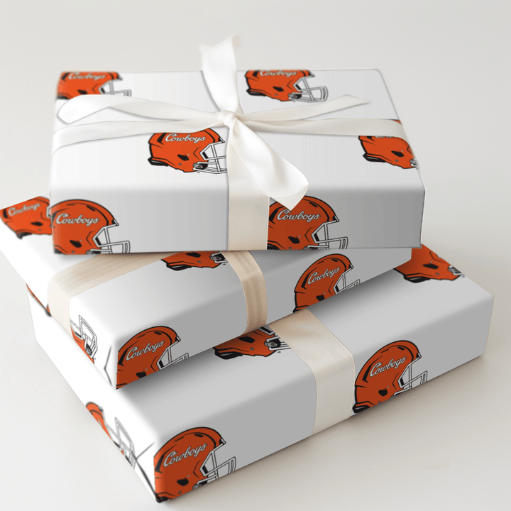 Cowboy Helmet - Wrapping Paper - Aspen & Arlo