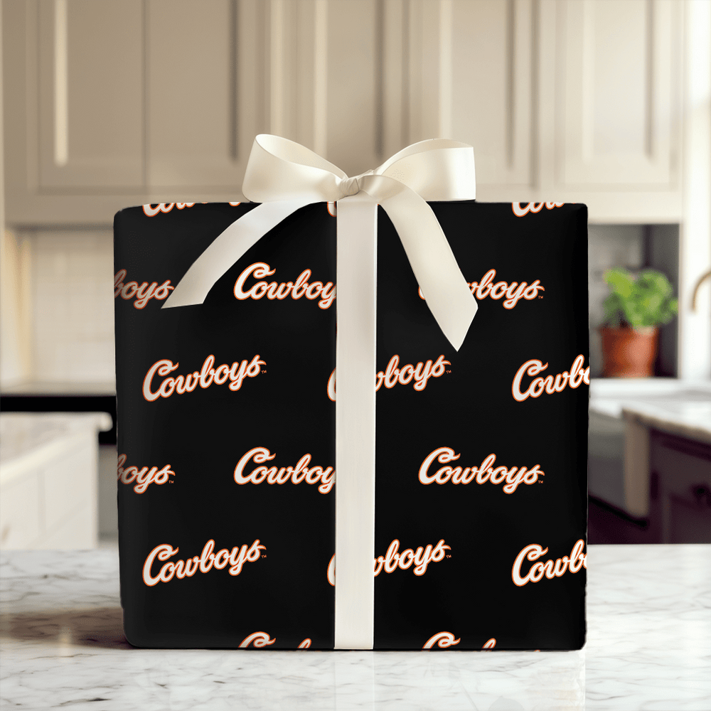 Cowboy Cursive - Wrapping Paper - Aspen & Arlo