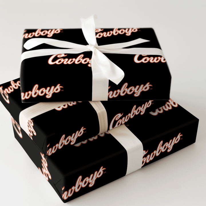 Cowboy Cursive - Wrapping Paper - Aspen & Arlo