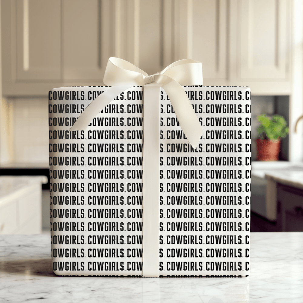 Cowgirl Bold - Wrapping Paper - Aspen & Arlo