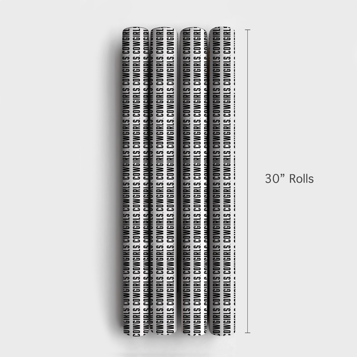 Cowgirl Bold - Wrapping Paper - Aspen & Arlo