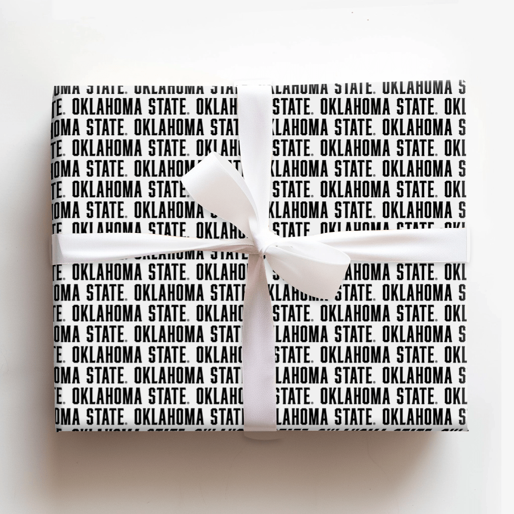 O - State Bold - Wrapping Paper - Aspen & Arlo