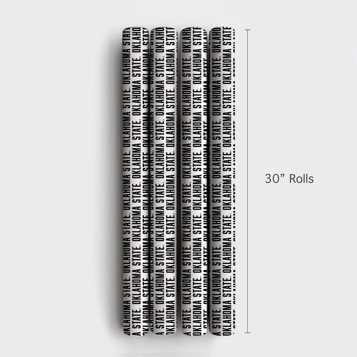 O - State Bold - Wrapping Paper - Aspen & Arlo