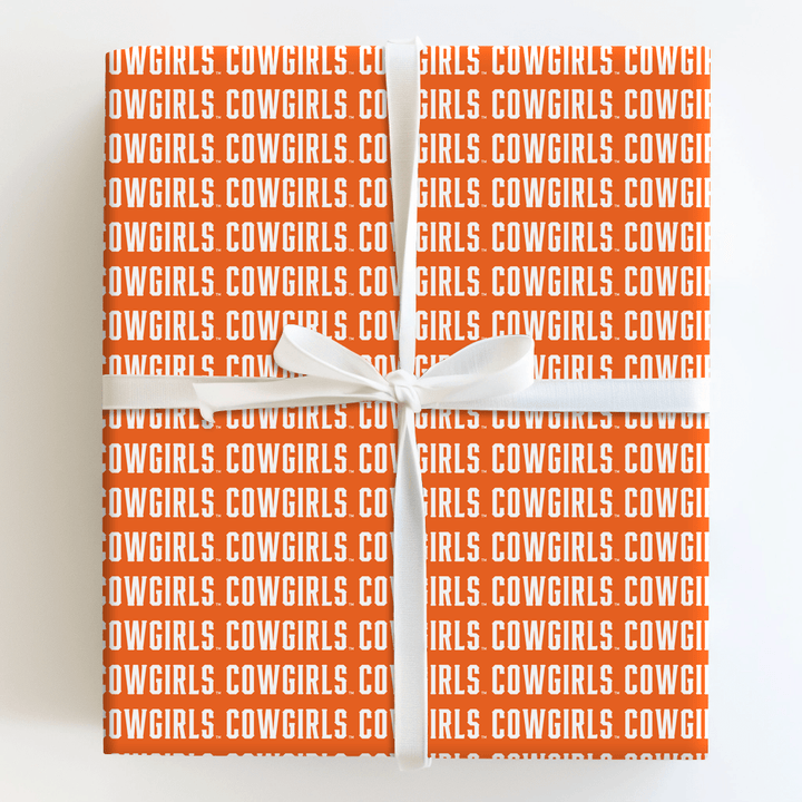 Sassy Cowgirl - Wrapping Paper - Aspen & Arlo