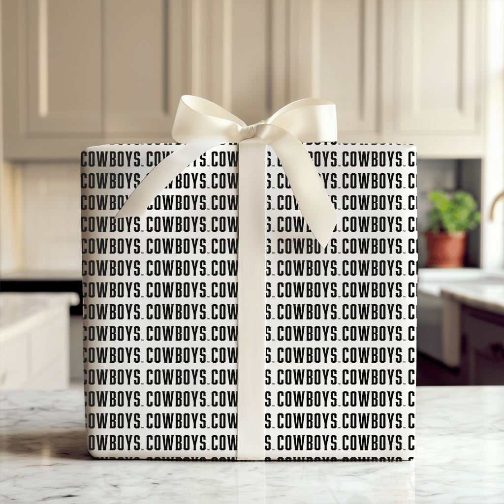 Western Wordmark - Wrapping Paper - Aspen & Arlo