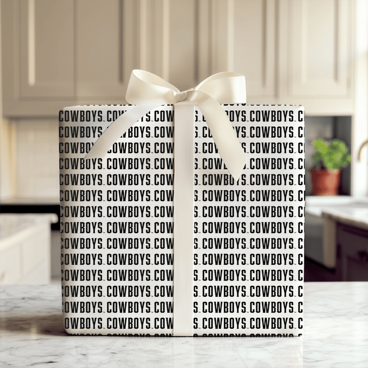 Western Wordmark - Wrapping Paper - Aspen & Arlo