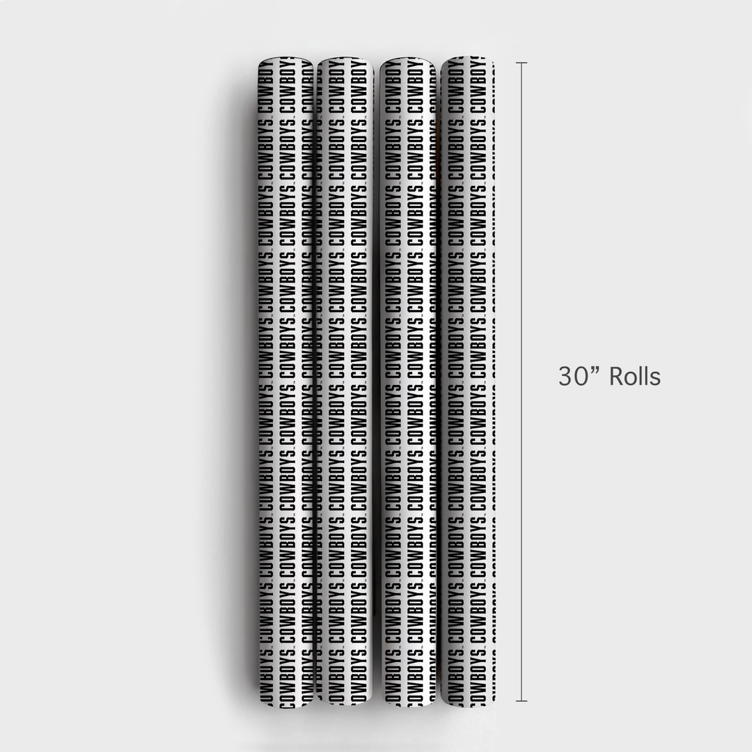 Western Wordmark - Wrapping Paper - Aspen & Arlo