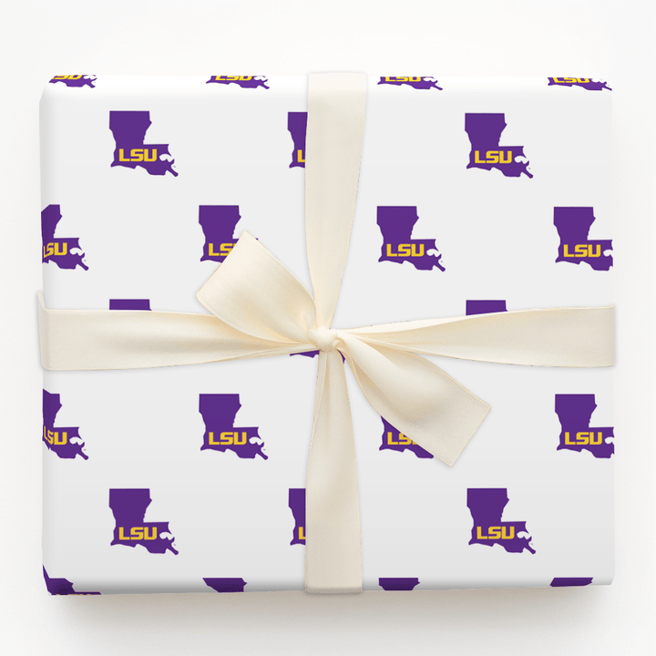 LSU State of Mind - Wrapping Paper - Aspen & Arlo