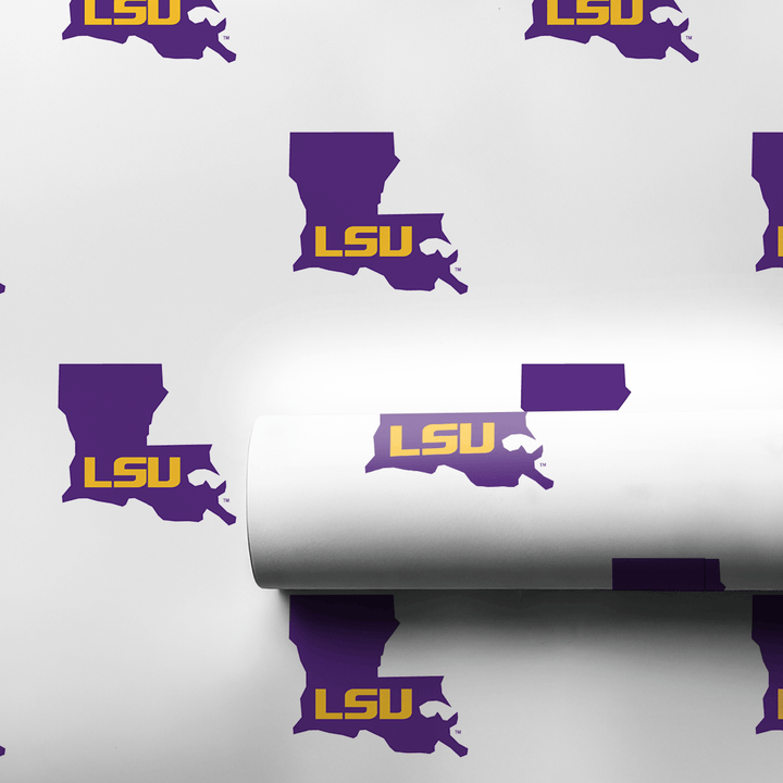 LSU State of Mind - Wrapping Paper - Aspen & Arlo