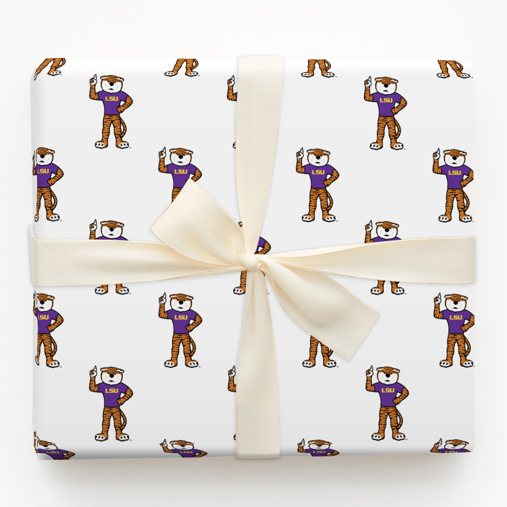LSU Tiger - Wrapping Paper - Aspen & Arlo
