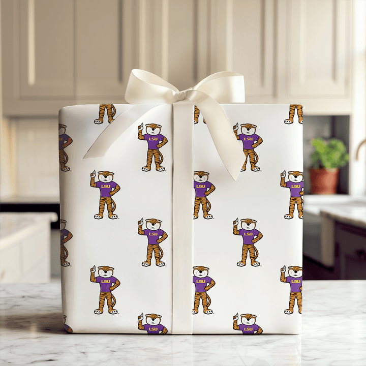 LSU Tiger - Wrapping Paper - Aspen & Arlo