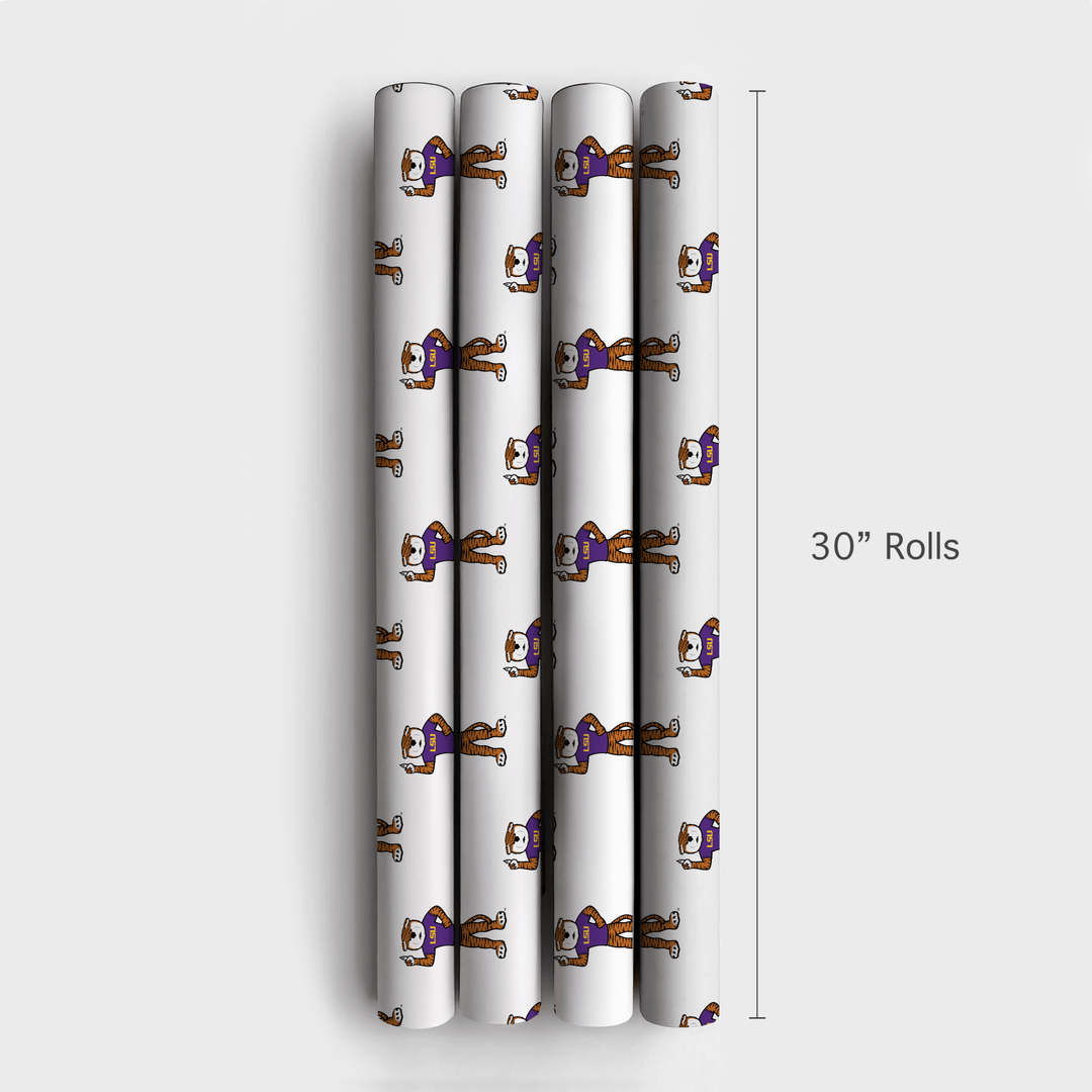 LSU Tiger - Wrapping Paper - Aspen & Arlo