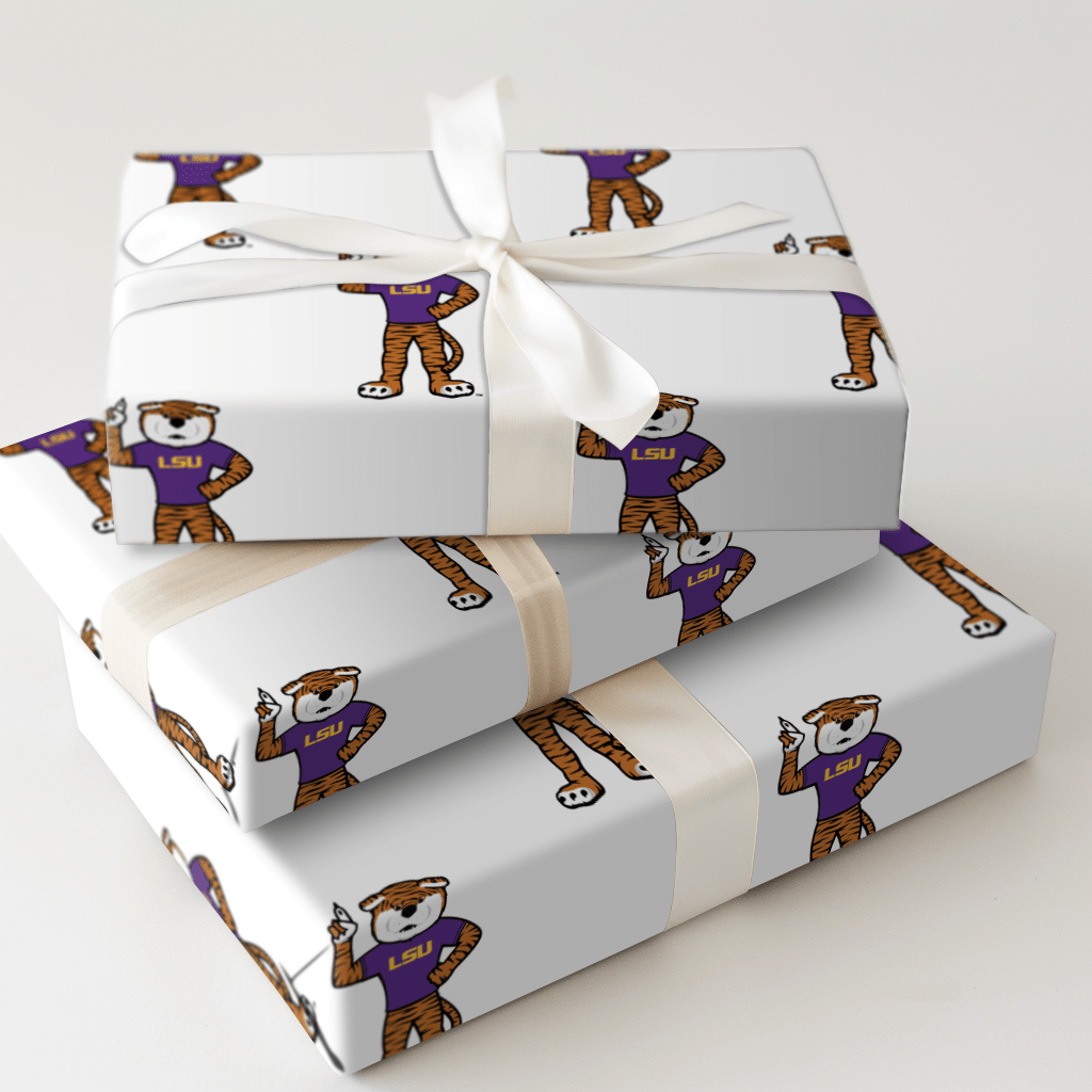 LSU Tiger - Wrapping Paper - Aspen & Arlo