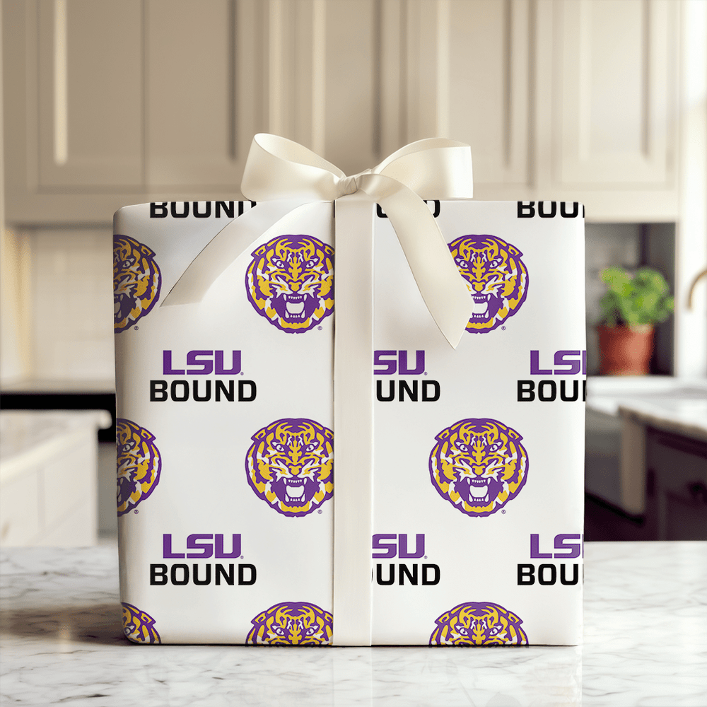 LSU Bound - Wrapping Paper - Aspen & Arlo