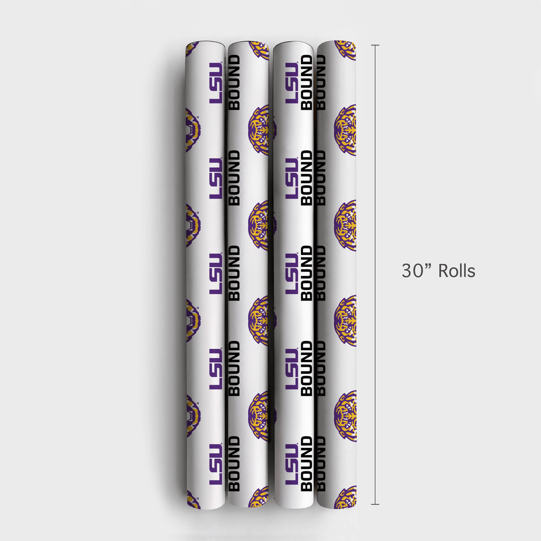 LSU Bound - Wrapping Paper - Aspen & Arlo