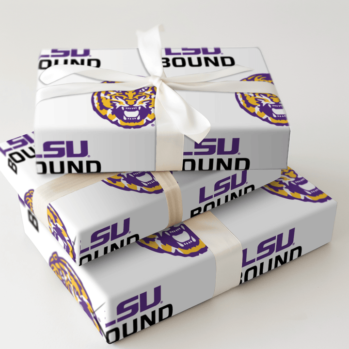 LSU Bound - Wrapping Paper - Aspen & Arlo