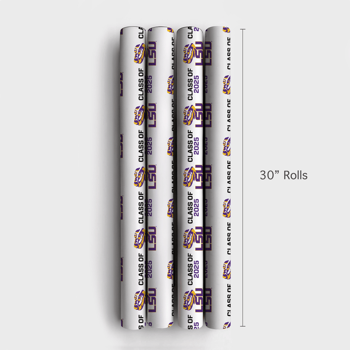 LSU Class of 2025 - Wrapping Paper - Aspen & Arlo