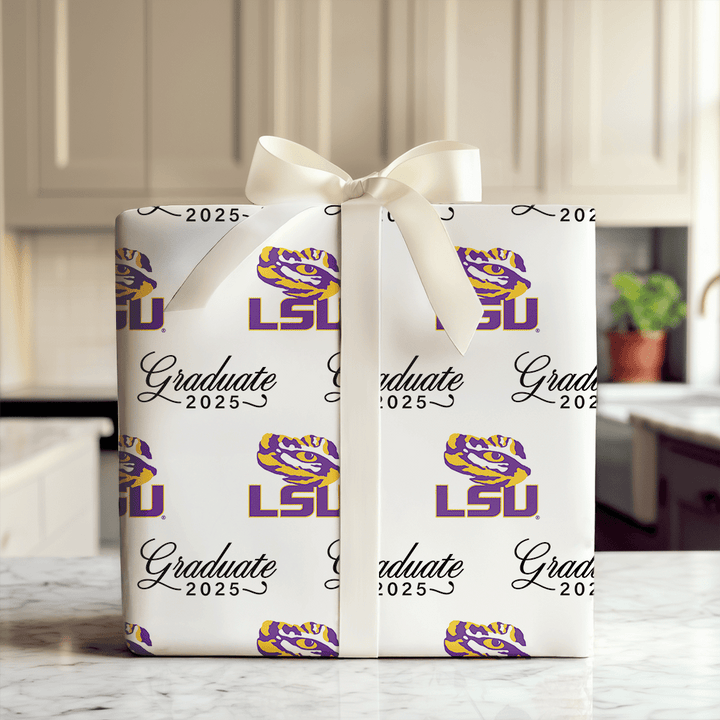 LSU Graduate - Wrapping Paper - Aspen & Arlo