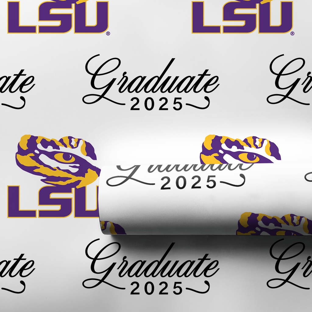 LSU Graduate - Wrapping Paper - Aspen & Arlo