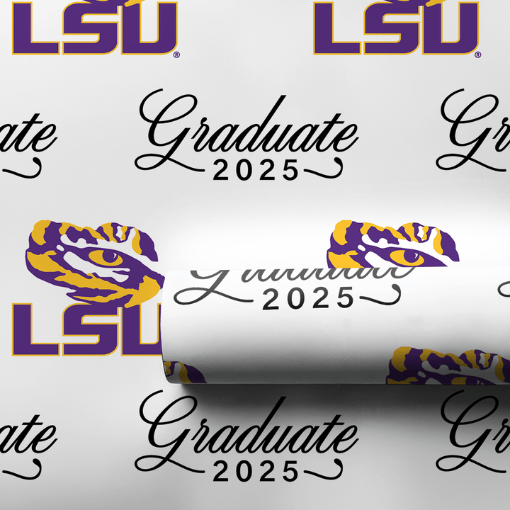 LSU Graduate - Wrapping Paper - Aspen & Arlo