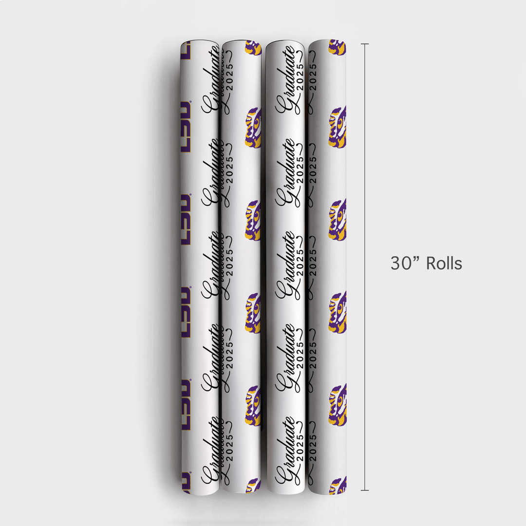 LSU Graduate - Wrapping Paper - Aspen & Arlo