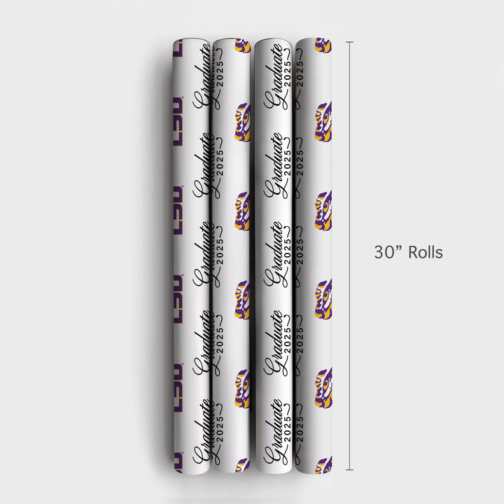 LSU Graduate - Wrapping Paper - Aspen & Arlo