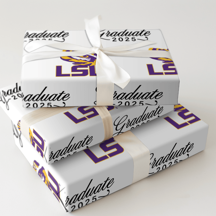LSU Graduate - Wrapping Paper - Aspen & Arlo