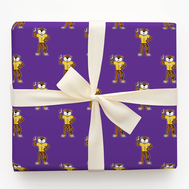 LSU Tiger Baseball - Wrapping Paper - Aspen & Arlo