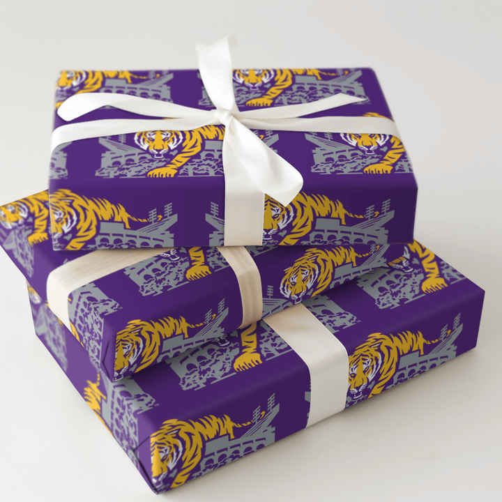Prowling Tiger - Wrapping Paper - Aspen & Arlo