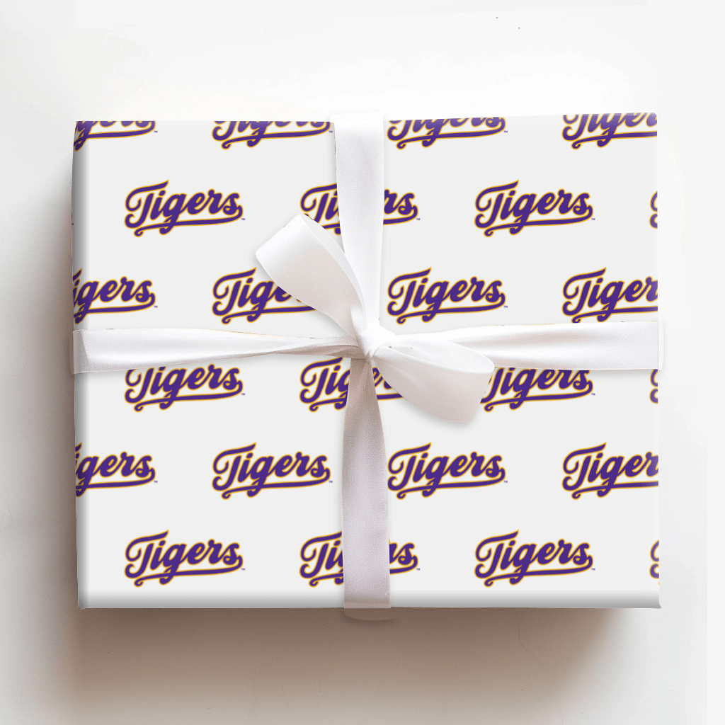 Tigers Swoosh - Wrapping Paper - Aspen & Arlo