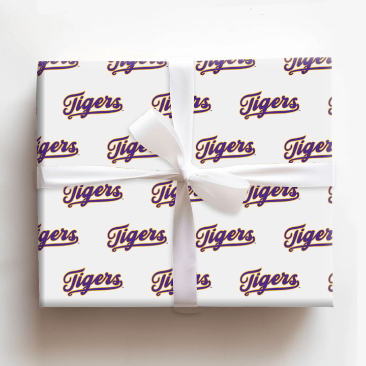 Tigers Swoosh - Wrapping Paper - Aspen & Arlo