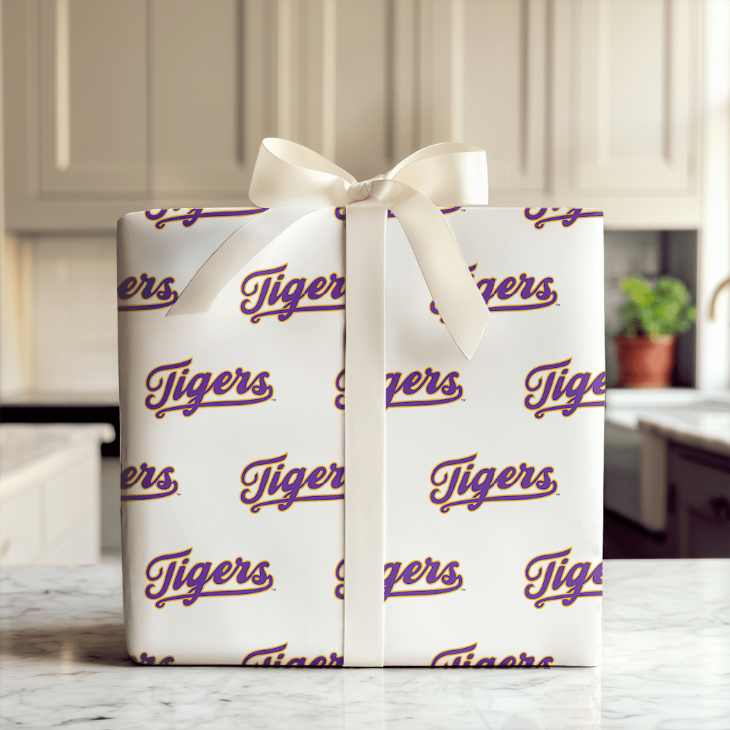 Tigers Swoosh - Wrapping Paper - Aspen & Arlo