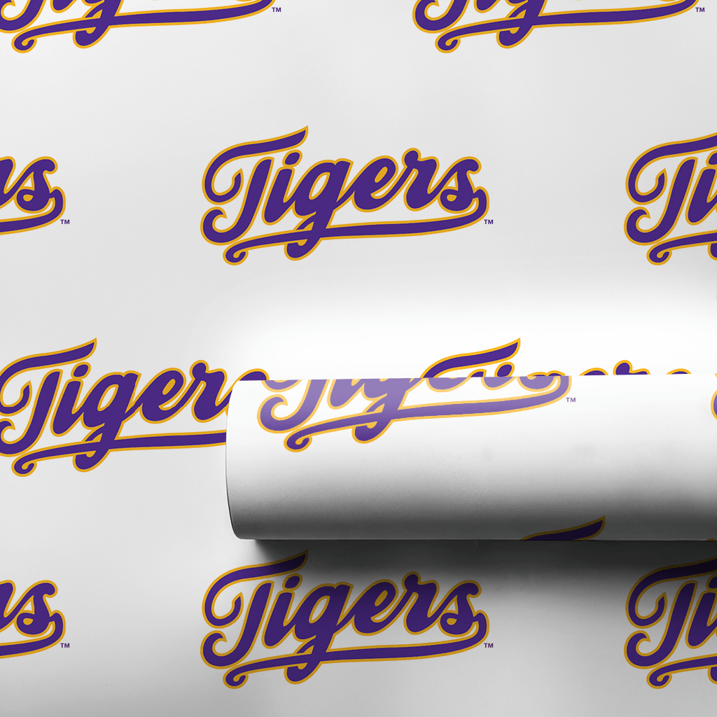 Tigers Swoosh - Wrapping Paper - Aspen & Arlo