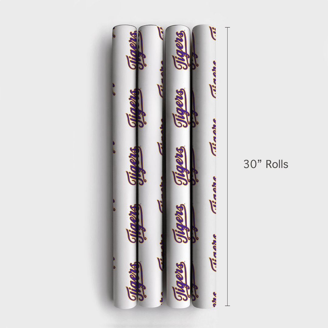 Tigers Swoosh - Wrapping Paper - Aspen & Arlo